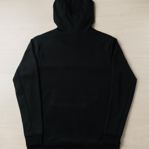 Midnight Shadow - Premium Black Hoodie for Men & Women - Image 3