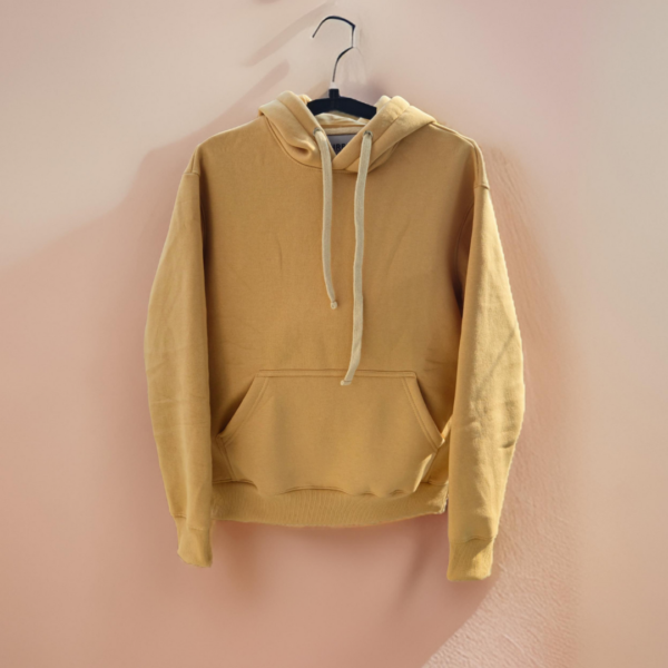 Desert Dune Beige Hoodie - 100% Cotton Classic for Everyday Comfort & Style