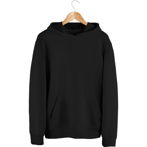 Midnight Shadow - Premium Black Hoodie for Men & Women